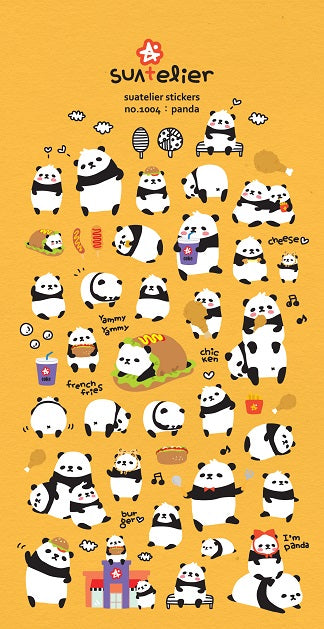 01004 Panda Puffy Sticker-12
