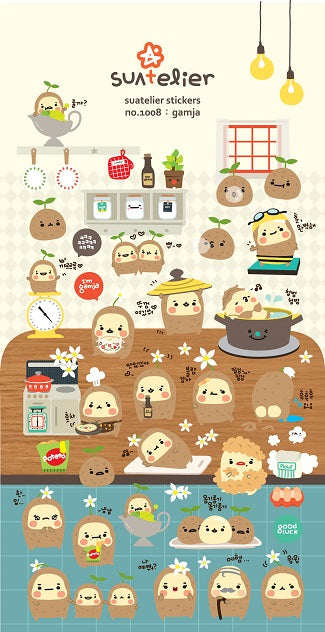 01008 Gamja Puffy Sticker-12