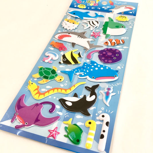 X 10202 SEAWORLD PUFFY STICKER-DISCONTINUED