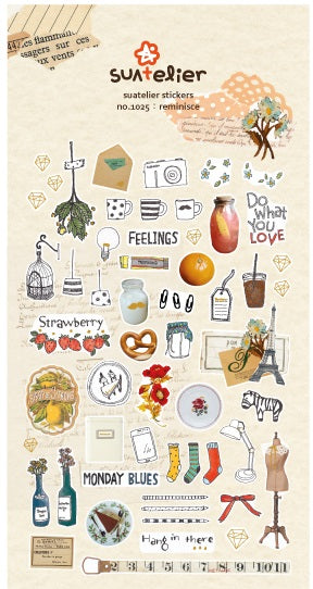 X 01025 Reminisce Nylon Sticker-DISCONTINUED