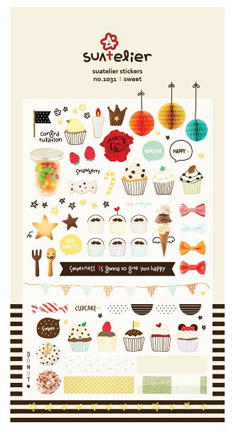 X 01031 SWEET Nylon Sticker-DISCONTINUED
