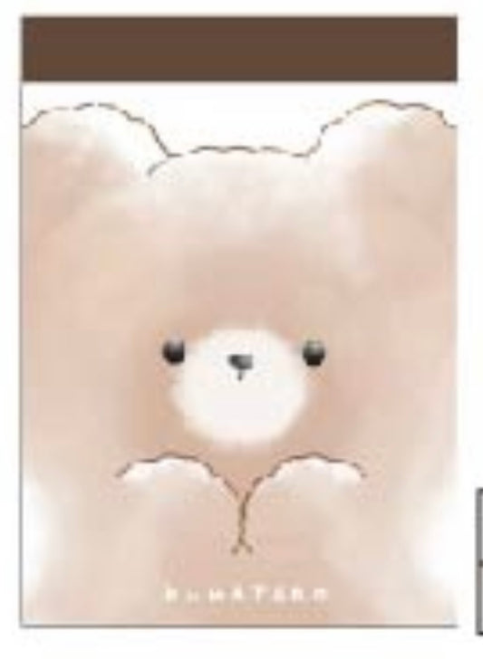 112668 Kumataro Bear Mini Notepad-10