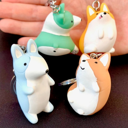 X 12006 CORGI CHARM with keyring-DISCONTINUED