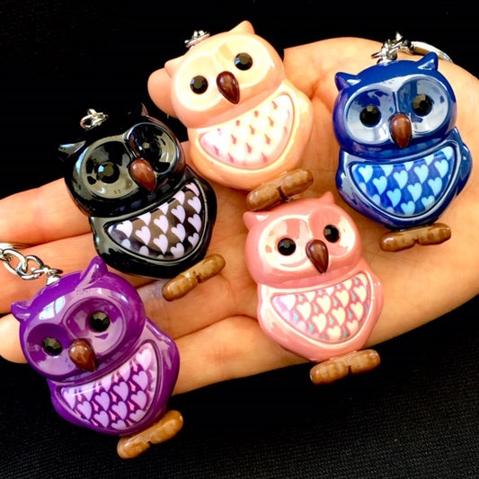 X 12012 OWL CHARM-DISCONTINUED