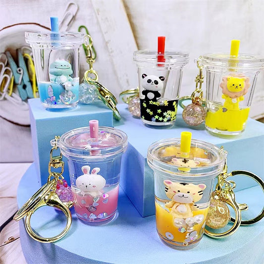 12105 ZOO ANIMAL BOBA FLOATY KEY CHARM-12