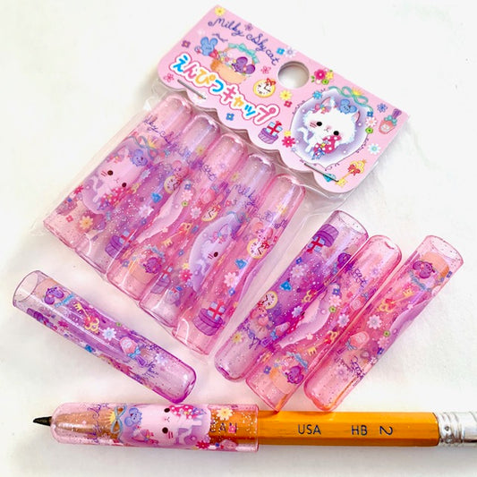 X 12726 Qlia Milky Skycat Pencil Caps-DISCONTINUED