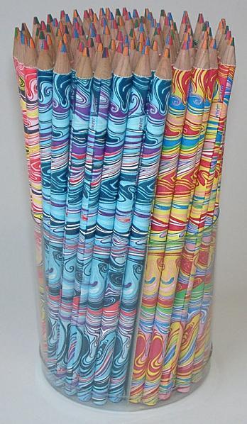 X 21443 CLOUD 4-COLORS PENCILS-DISCONTINUED