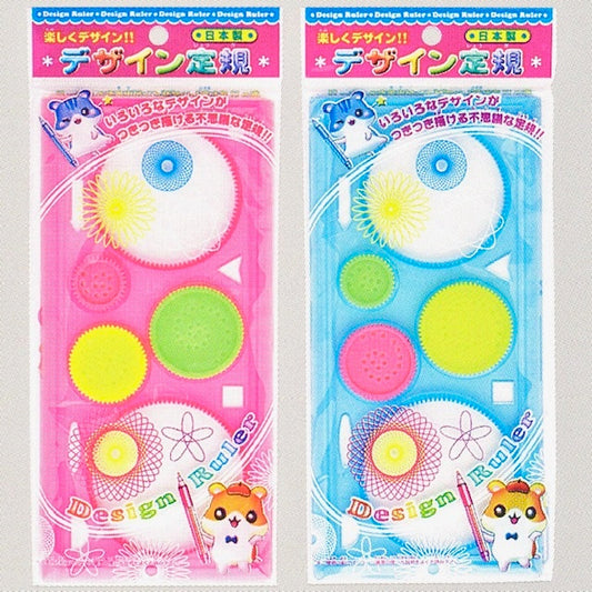 X 286061 DESIGN RULER Circle making templates-DISCONTINUED
