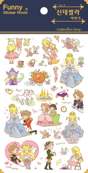 31472 CINDERALLA PVC STICKER -12