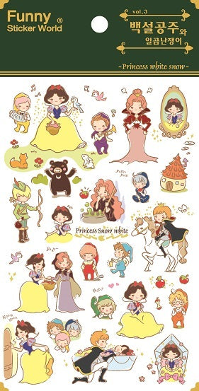 31489 SNOW WHITE PVC STICKER-12