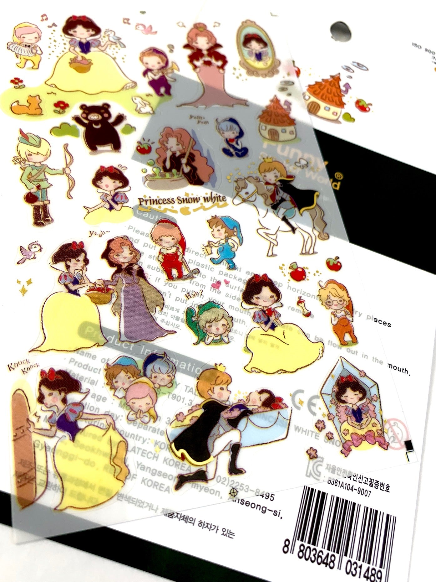 31489 SNOW WHITE PVC STICKER-12