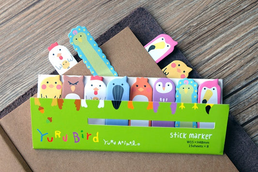 X 365896 Bird Sticky Notes-DISCONTINUED