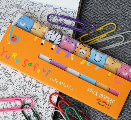 X 365902 Safari Animal Sticky Notes-DISCONTINUED