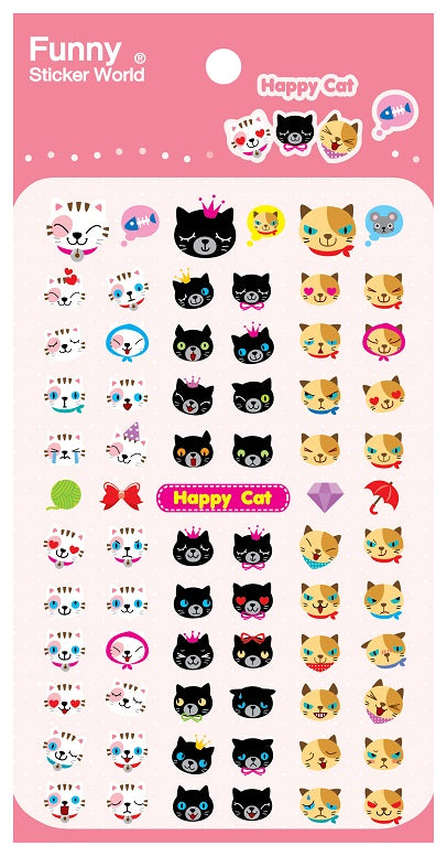 X 37986 CAT GEL STICKERS-DISCONTINUED