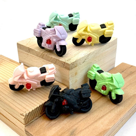 X 38015 MOTORCYCLE ERASERS-DISCONTINUED