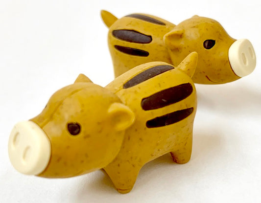 X 38063 IWAKO WILD BABY BOAR ERASERS-DISCONTINUED