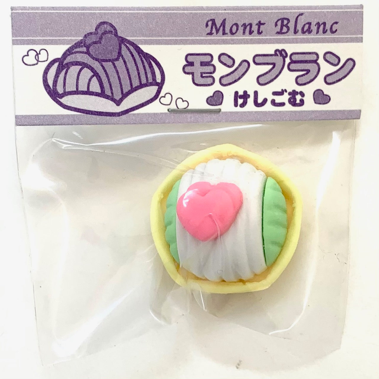 X 382021 Mont Blanc Chestnut Cake Eraser-DISCONTINUED