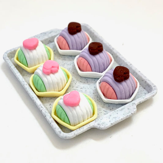 X 38202 Mont Blanc Chestnut Cake Eraser-DISCONTINUED