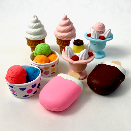38149 IWAKO ICE CREAM ERASERS-60