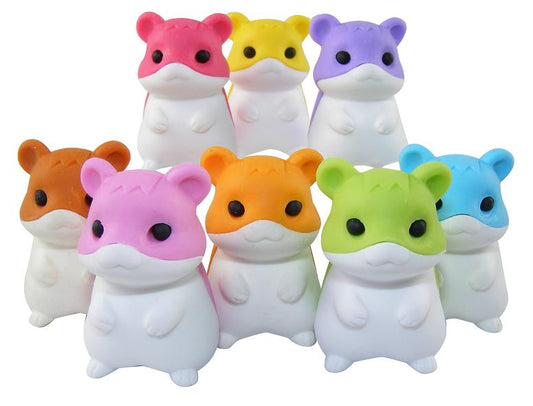 X 38183 HAMSTER ERASERS-DISCONTINUED
