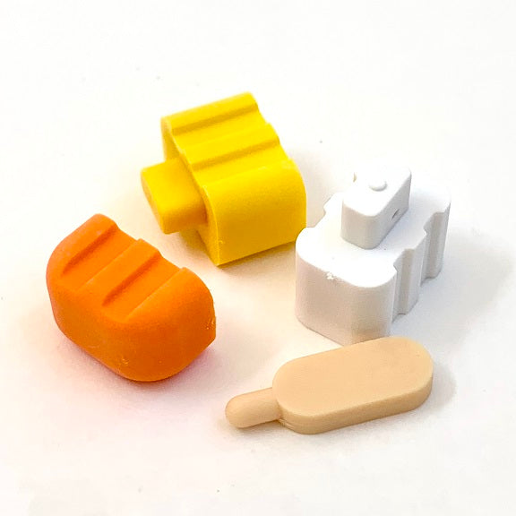 382921 IWAKO ICE SHOP ERASERS CARD-SINGLE
