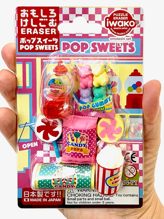 382971 IWAKO CANDY SWEETS ERASER CARD-1