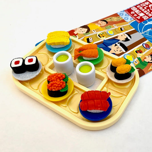 383101 IWAKO SUSHI-GO-ROUND ERASER CARDS-SINGLE