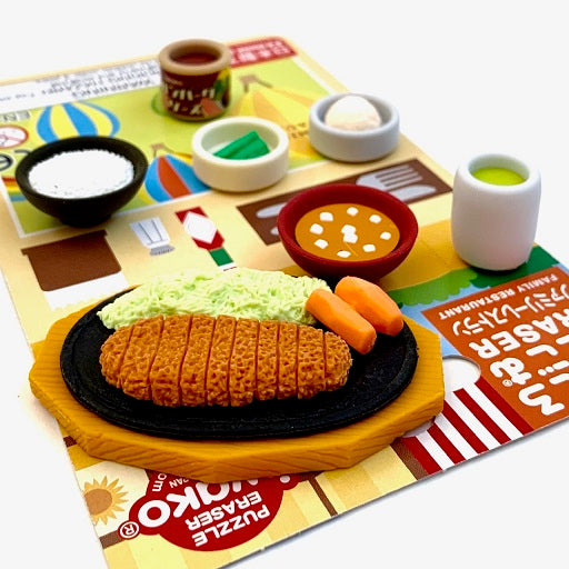 38315 FAMILY RESTAURANT ERASERS CARD-10 CARDS
