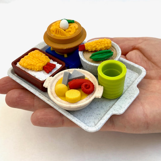 38336 IWAKO JAPANESE FOOD BOARD ERASER CARD-10 CARDS
