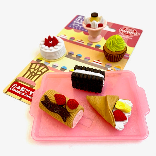 383441 IWAKO DESSERT ERASER CARD-SINGLE