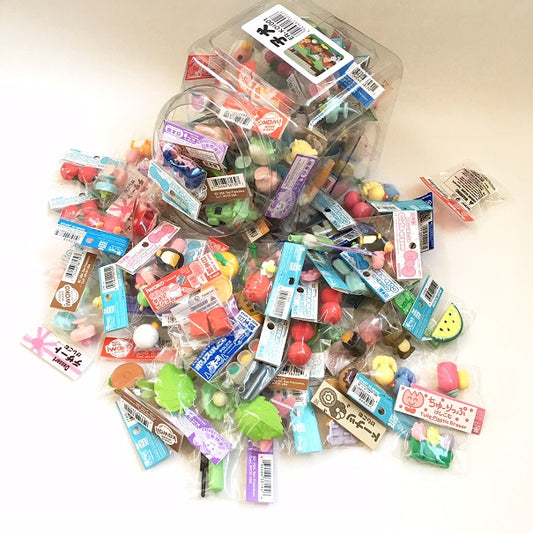 X 38398 COLLECTORS ERASER SET-DISCONTINUED