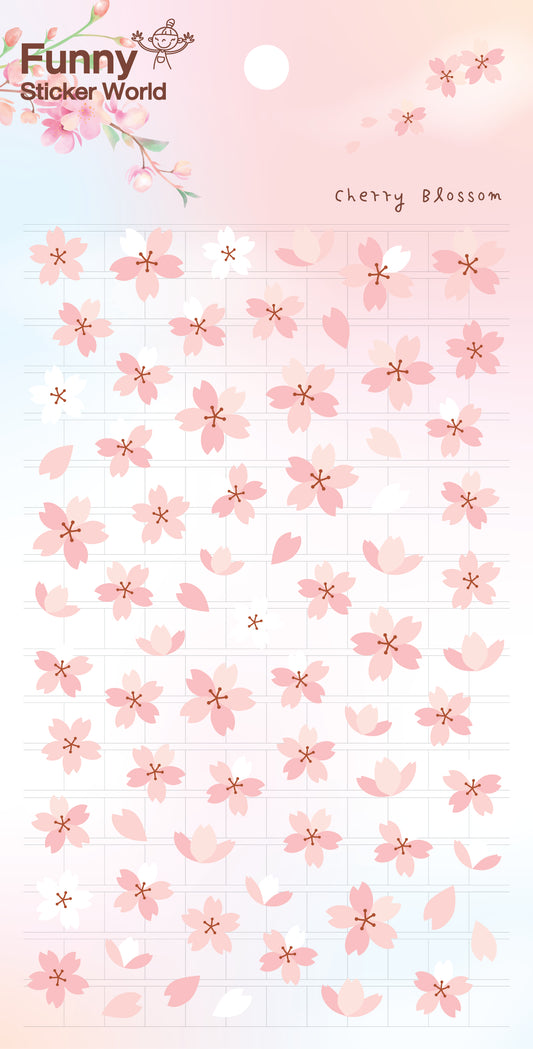 X 40114 CHERRY BLOSSOM STICKERS-DISCONTINUED