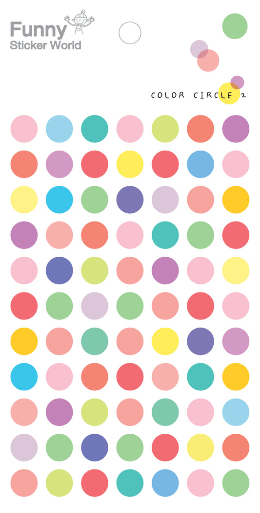 40121 COLOR CIRCLES STICKERS-12