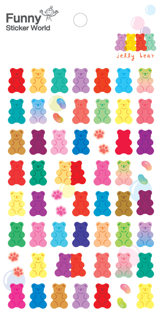 40282 GUMMY BEAR STICKERS-12