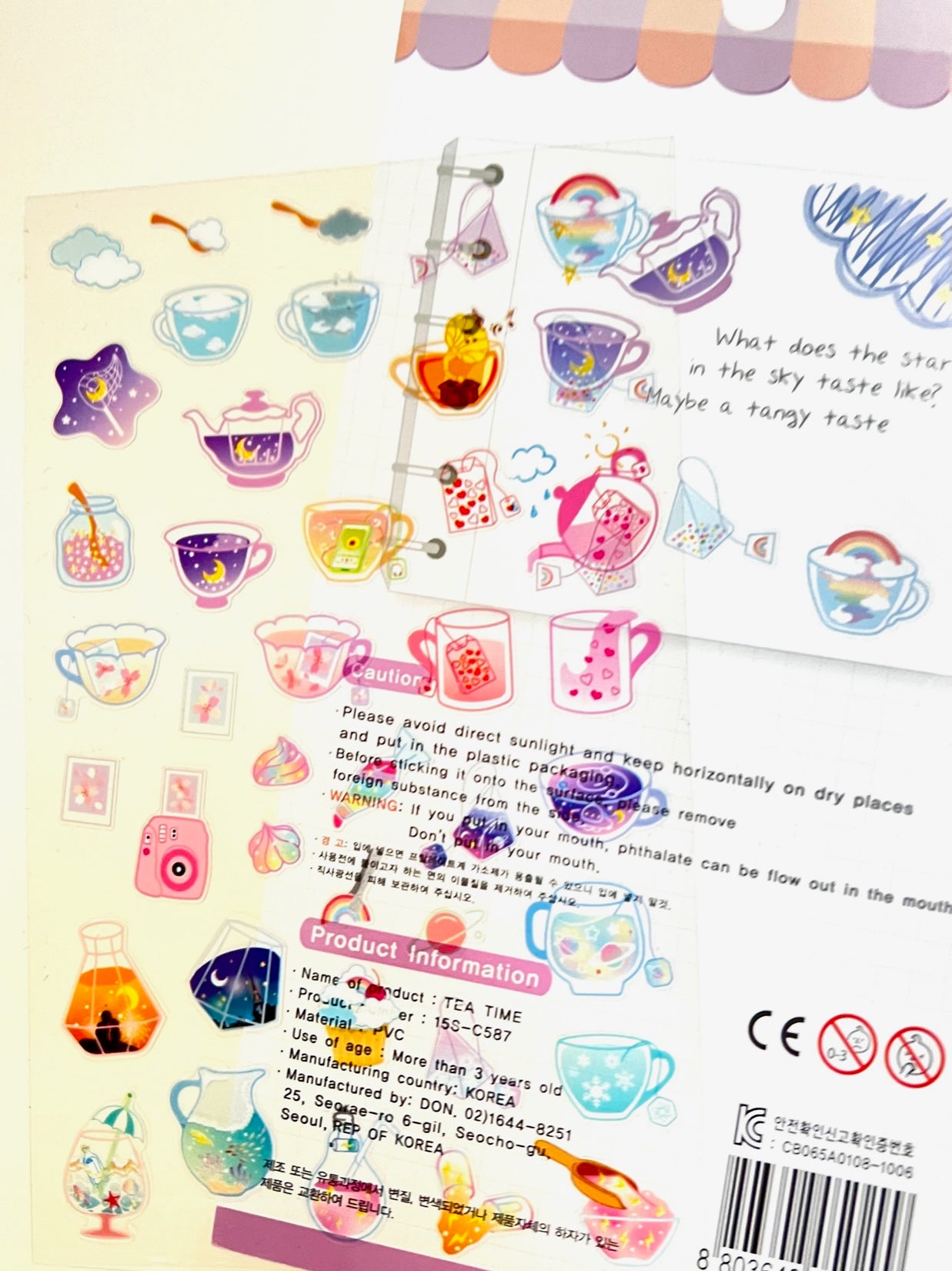 40299 CRYSTAL CAFE STICKERS-12