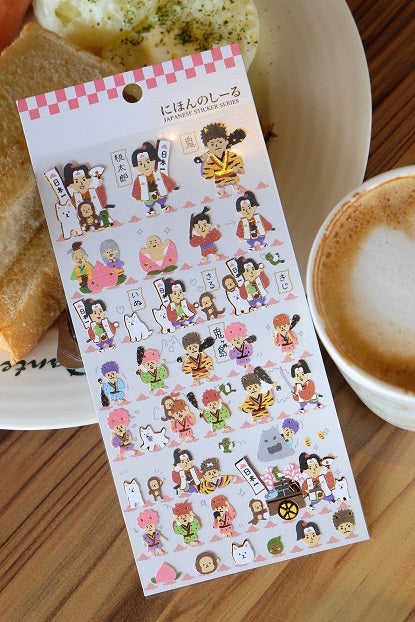 X 46393 KAMIO MOMOTARO STICKERS-DISCONTINUED