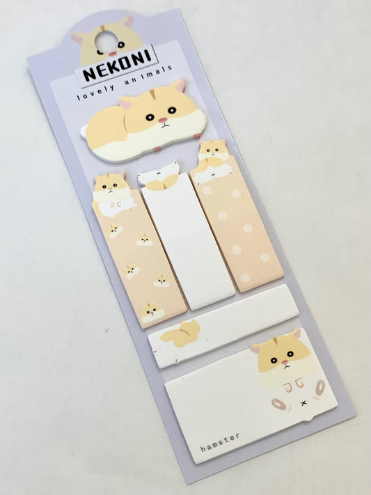 X 50067 HAMSTER STICKY NOTES SET-DISCONTINUED