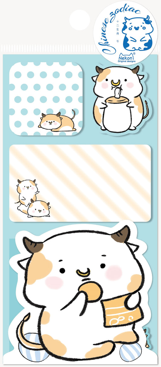X 50116 COW STICKY NOTES-DISCONTINUED