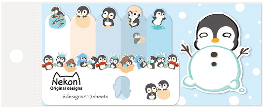 50398 PENGUIN PLAYTIME STICKY NOTES-10