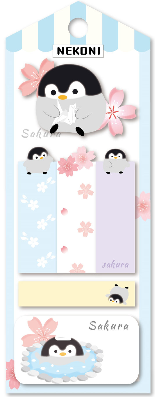 50438 PENGUIN SAKURA STICKY NOTES-10