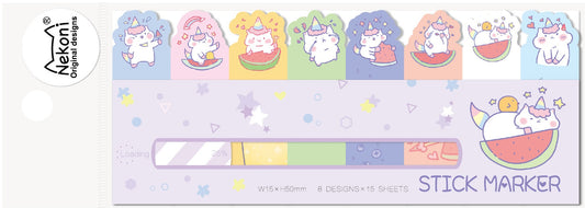 50574 UNICORN WATERMELON STICKY NOTES-10