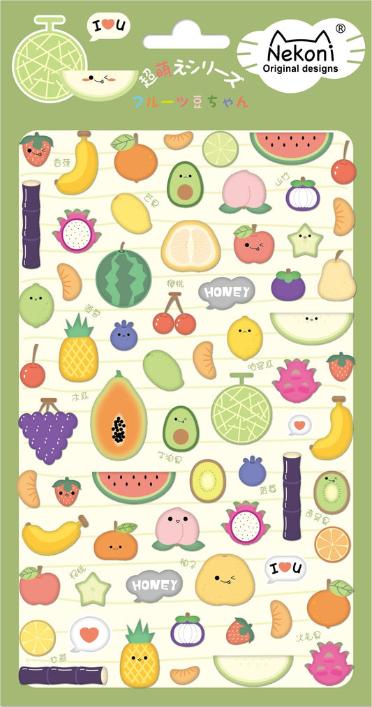 X 50576 FRUIT STICKER-DISCONTINUED