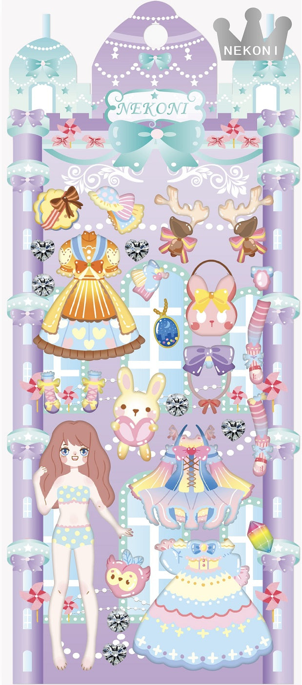 X 50582 DRESS UP STICKER-DISCONTINUED