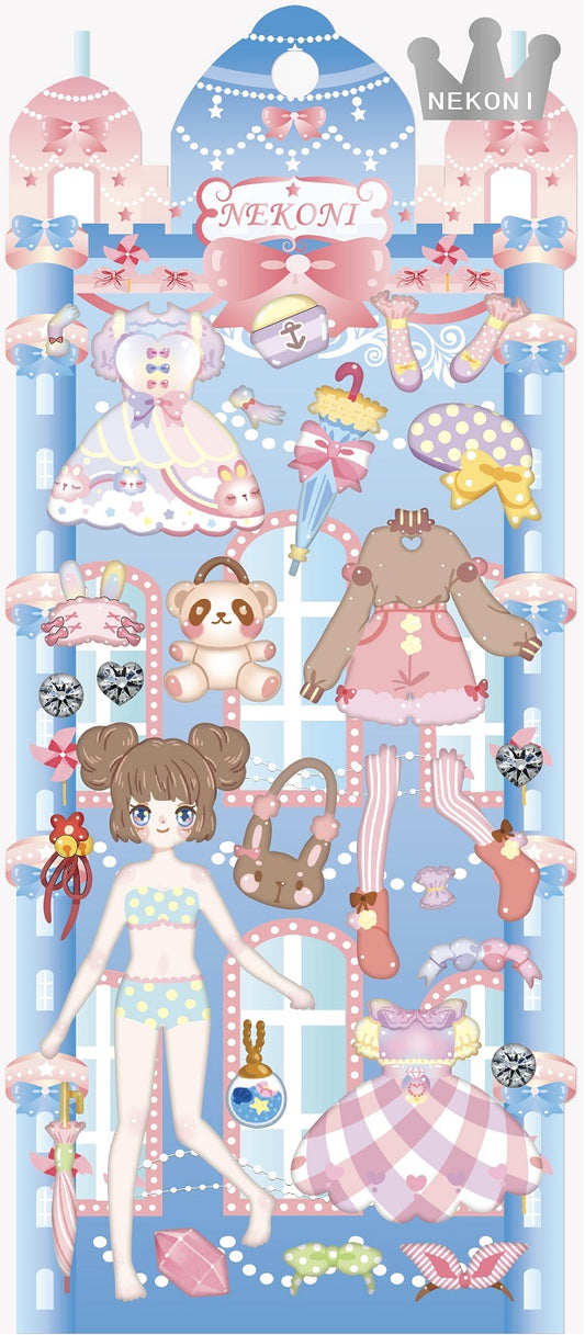 X 50586 DRESS UP STICKER-DISCONTINUED