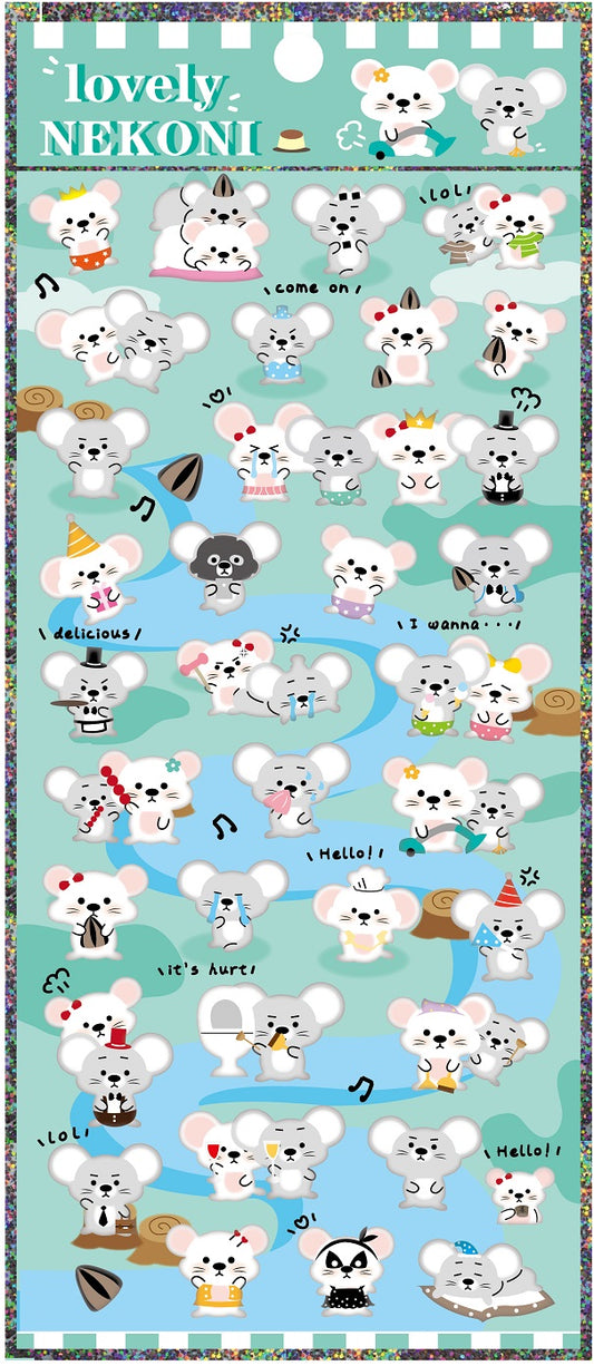 50661 KOALA PUFFY STICKER-10
