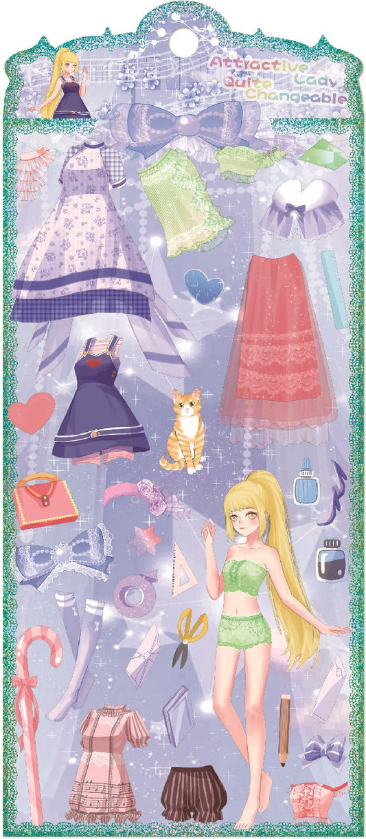 X 50713 DRESS UP STICKER-DISCONTINUED