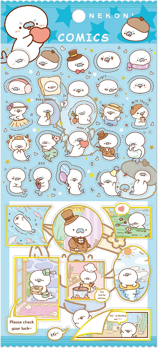 50873 SEAL FLAT STICKER-10