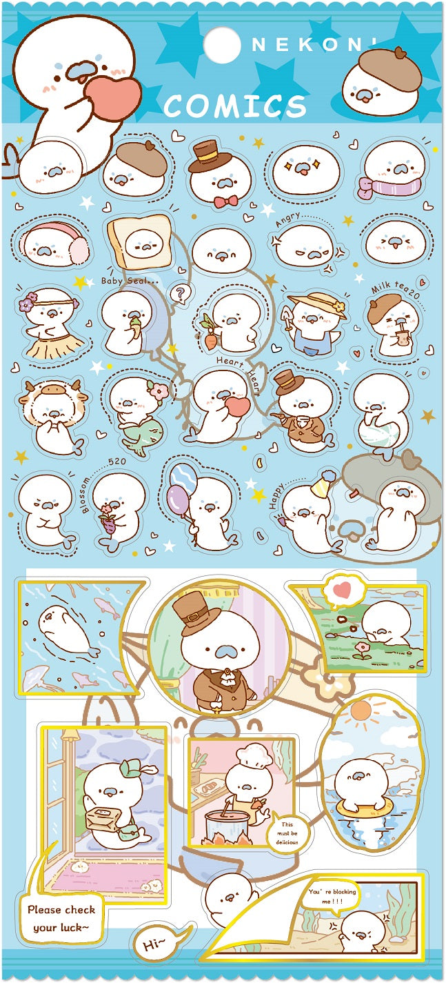 50873 SEAL FLAT STICKER-10