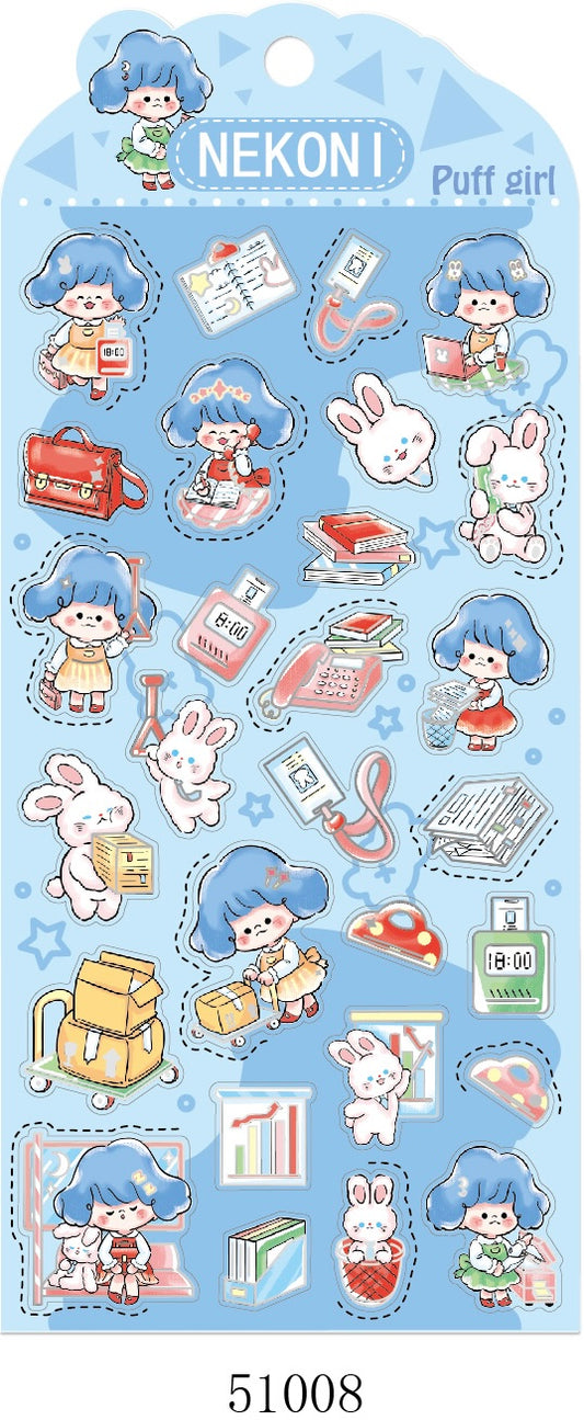 51008 WORK TIME STICKERS-10