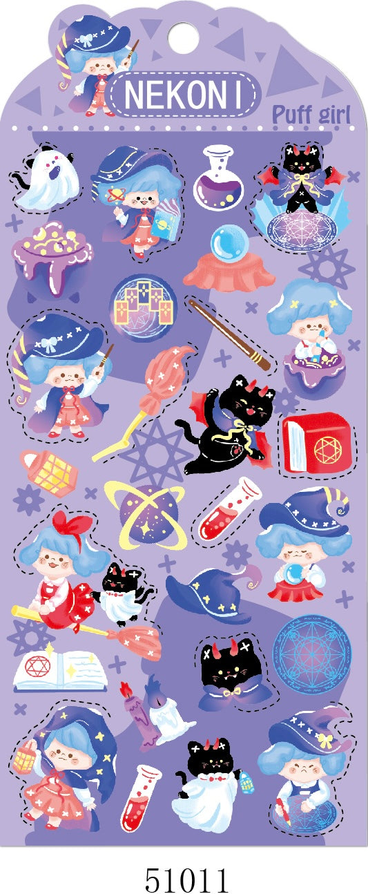 X 51011 MAGIC TIME STICKERS-DISCONTINUED